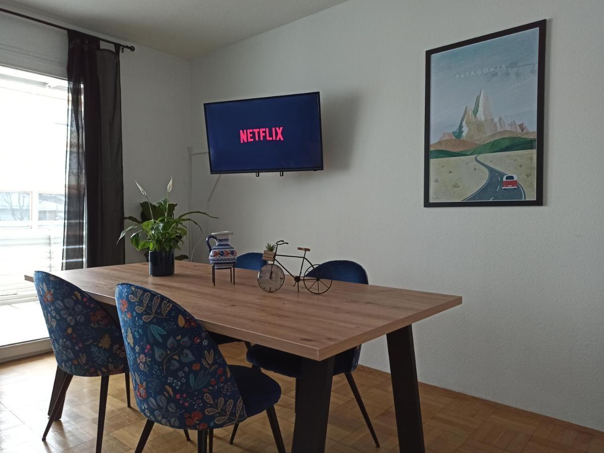 3 Zimmer Apartment Nahe Science Park Und Ulm City Center 외부 사진